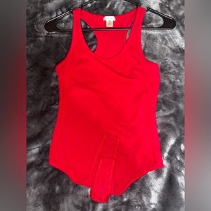 Red bodysuit